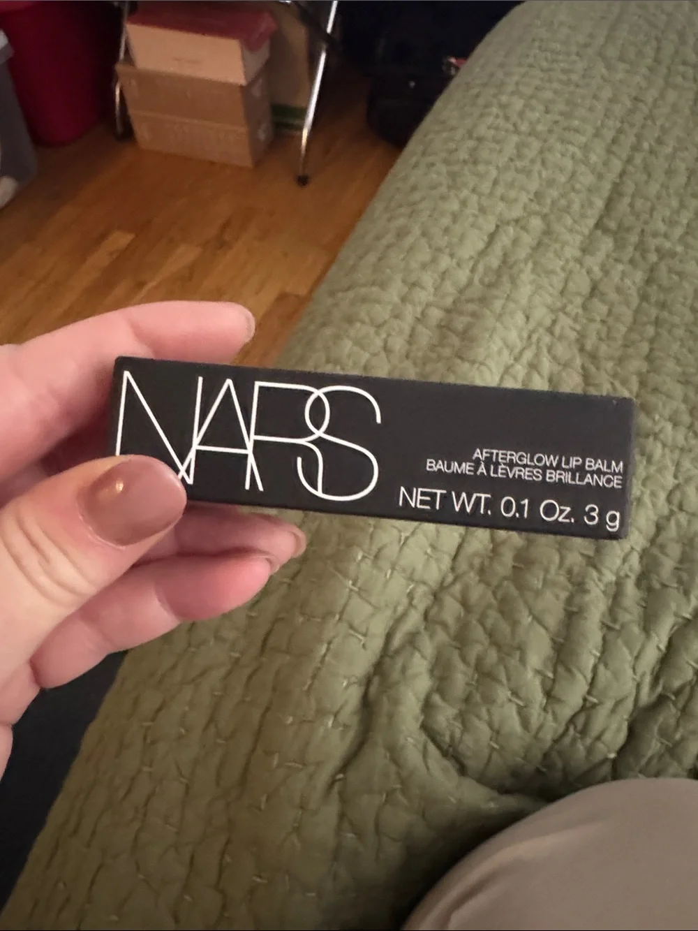 NARS Afterglow Lip Balm in Metallic Fuchsia-Red Tube( the color is turbo)